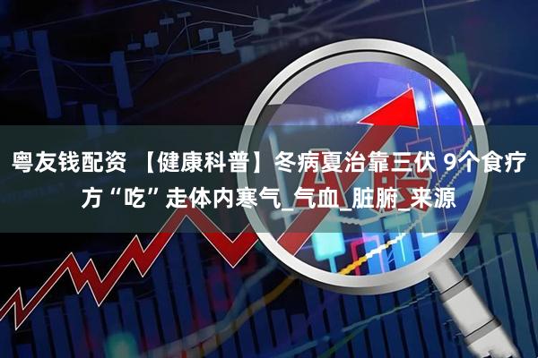 粤友钱配资 【健康科普】冬病夏治靠三伏 9个食疗方“吃”走体内寒气_气血_脏腑_来源
